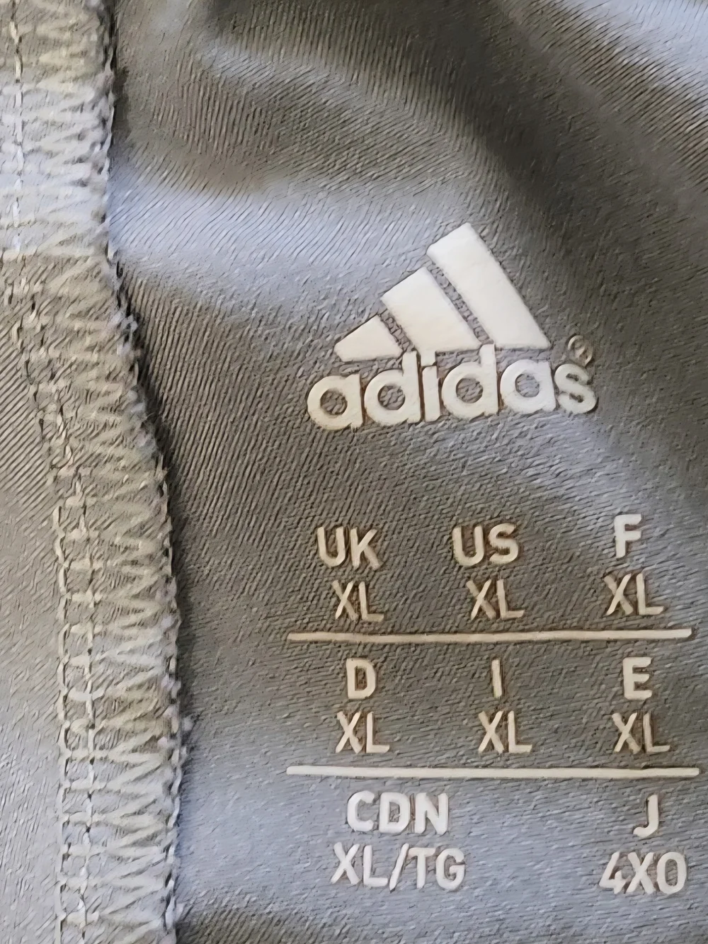 Adidas Breathable Woven Training Shorts Grey/Black Men's XL 